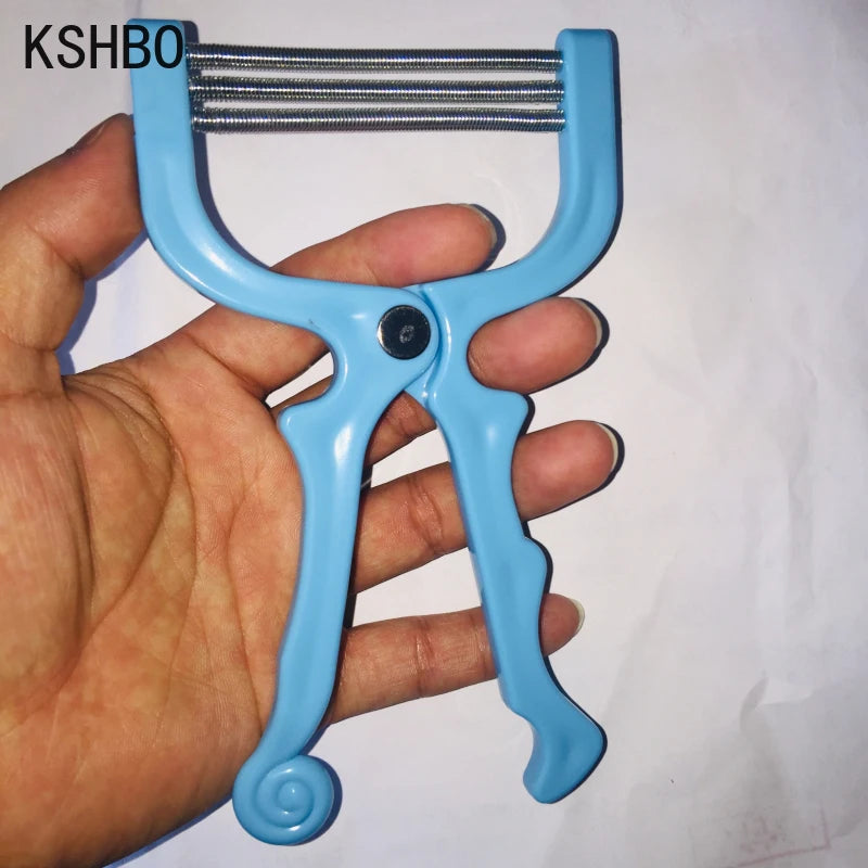 KSHBO New 100% High Quality 3 Springs Exfoliator Facial Hair Buff Smooth Removal Pad Remover  Body Hair Removal Skin Care Tools