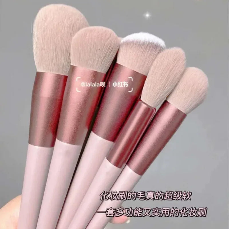 Soft Fluffy Makeup Brushes Set for Cosmetics Foundation Blush Powder Eyeshadow Kabuki Blending Makeup Brush Beauty Tool - My Store