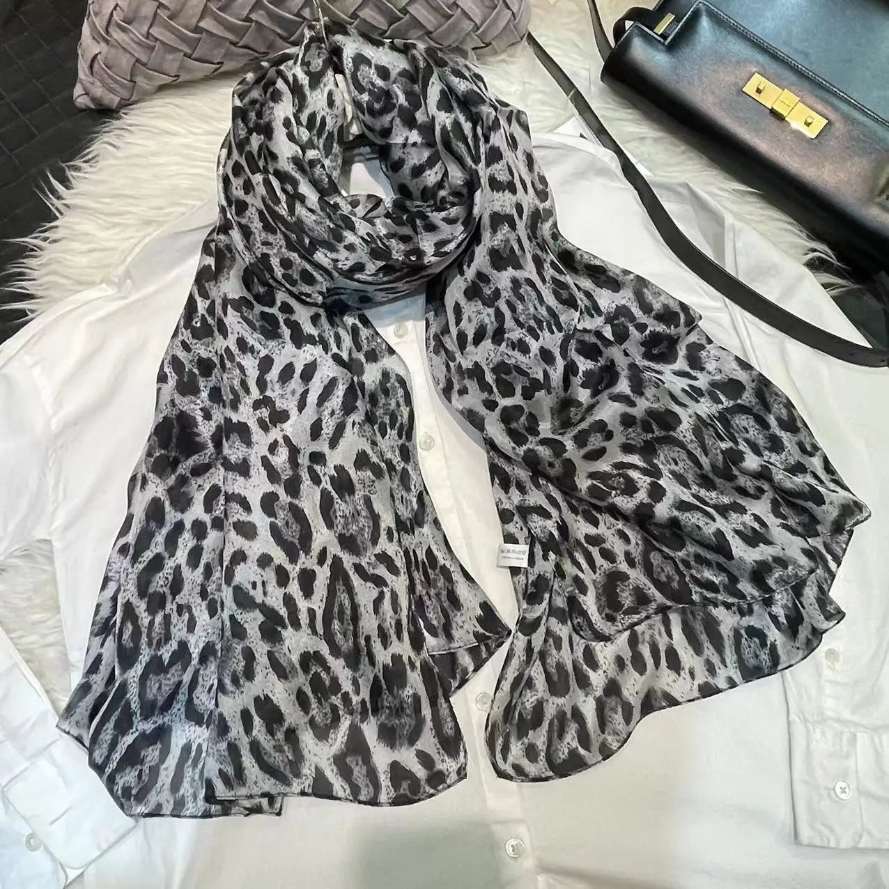 BYSIFA| Light Green Silk Scarf Ladies Fashion Spring Summer Floral Beach Scarves Shawls Fall Winter Long Scarves Wraps 180*110cm