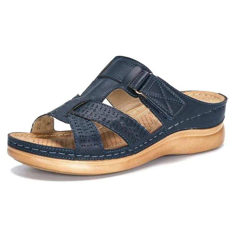 Women Sandals Soft Bottom Wedges Shoes for Women Summer Sandals Med Heels Platform Sandals Shoes Female Wedge Sandalias Mujer 43
