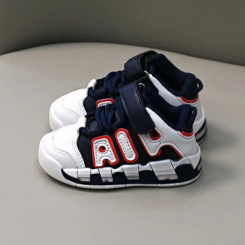 Four Seasons Children Sneakers Girls Boys Non-Slip Sports Shoes Toddler Non-Slip Sneaker Casual Soft Shoes Kids Outdoor Shoes