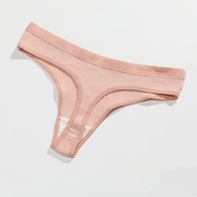 Sexy Cotton Thong Women Low Waist Panties Sexy Underwear Ladies Briefs Lingere Panty Underware Womens Lingerie