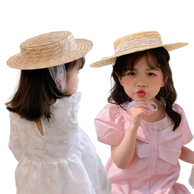 Baby Hat Fashion Straw Cap for Boys Girls Children Breathable Hat Show Kids Hat Beach Caps Summer Sun Hats
