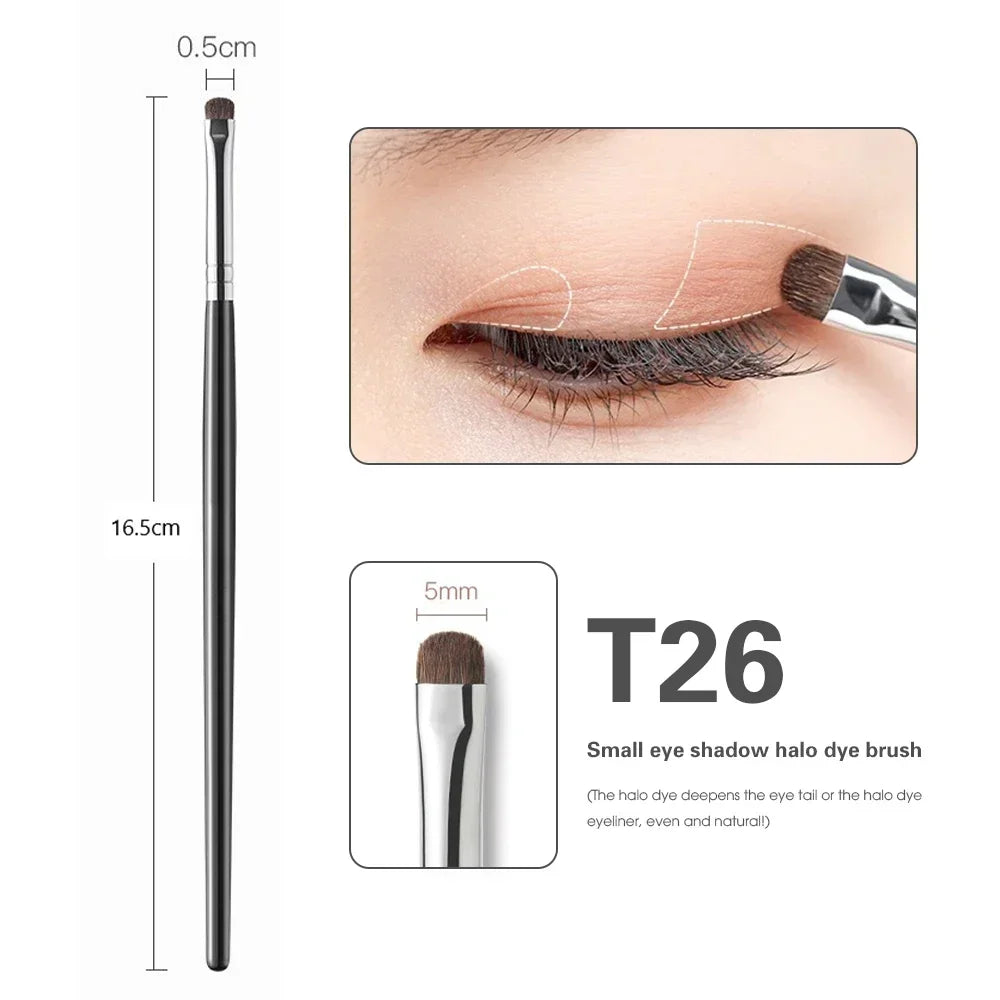 Professional Makeup Brushes Set Eye Shadow Concealer Foundation Blusher Contour Shadow Soft Hair Mixed Smudge Makeup Beauty Tool - My Store