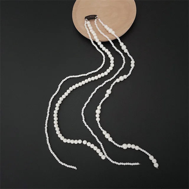 New Rhinestone Snake Hair Band for Hair Women Long Tassel Crystal Headband Hair Accessories Wedding Accessories Hair Jewelry