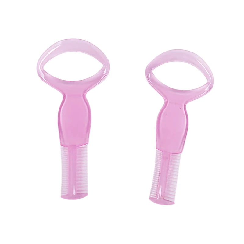 1Pcs Eye Makeup Stencils DIY Eyeliner Eyelash Model Beginner Eye Makeup Helper Device Mascara Eyelash Comb Applicator - My Store