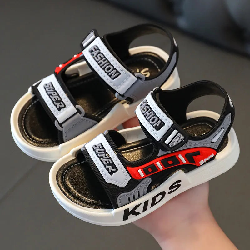Breathable Sport Sandals Summer Sandals for Boys Casual Beach Shoe Comfortable Soft Sole Kids Shoes Fashion Non-Slip Sandalias