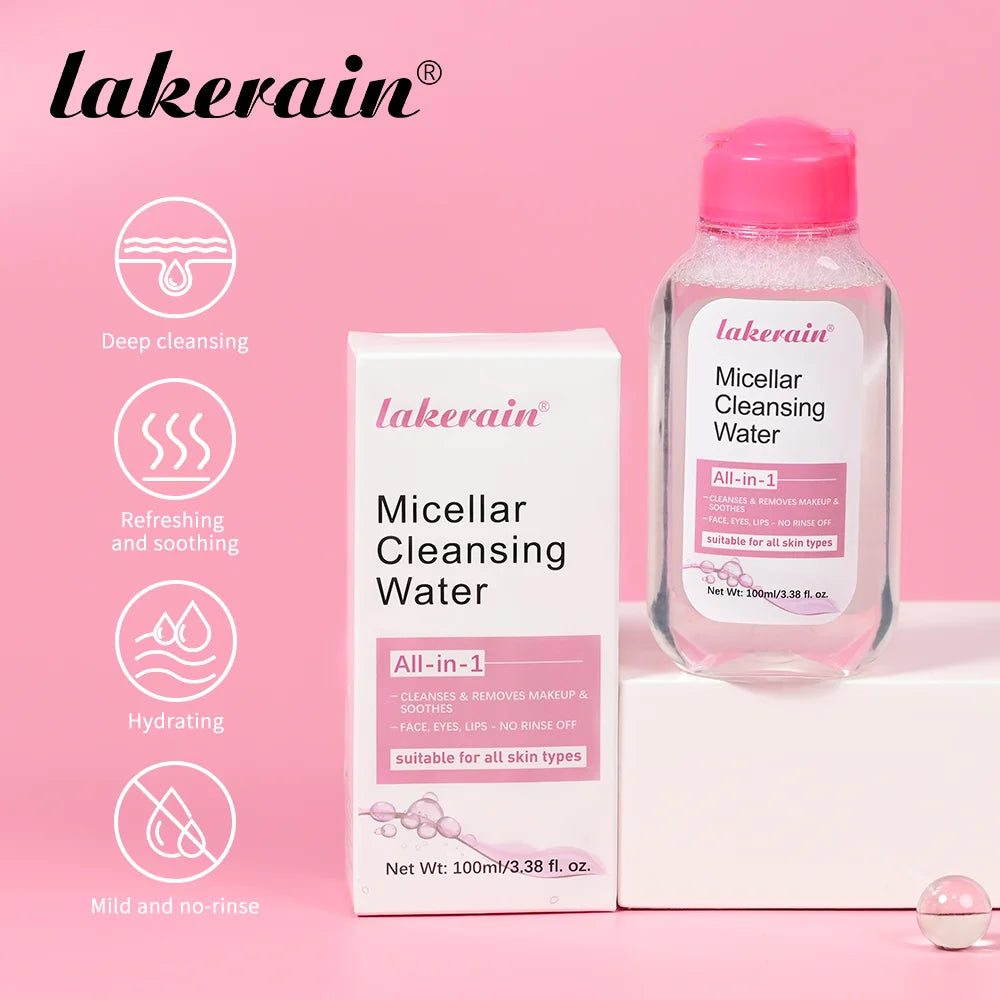 Mild Micellar Cleansing Makeup Remover Water Gentle Makeup Remover All in 1 Cleanser Rubbing Non-Stimulating Korean Cosmetics - My Store