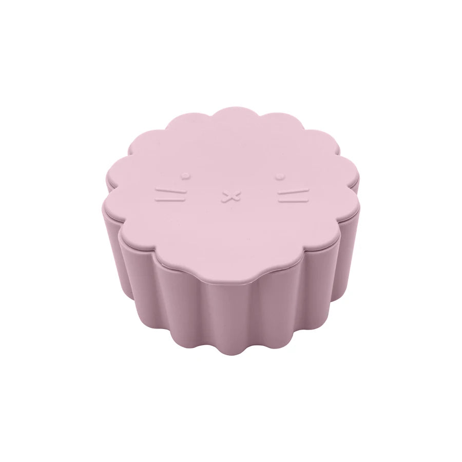 Silicone Baby Snack Box Kids Solid Color Silicone Food Box Baby Portable Feeding Food Baby Snack Container With Lid Baby Stuff