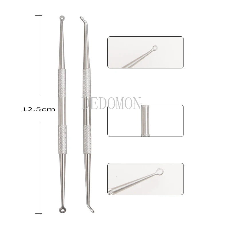 11/8/6/4pcs Acne Blackhead Removal Needles Black Dots Cleaner Black Head Pore Cleaner Deep Cleansing Tool Face Skin Care Tool