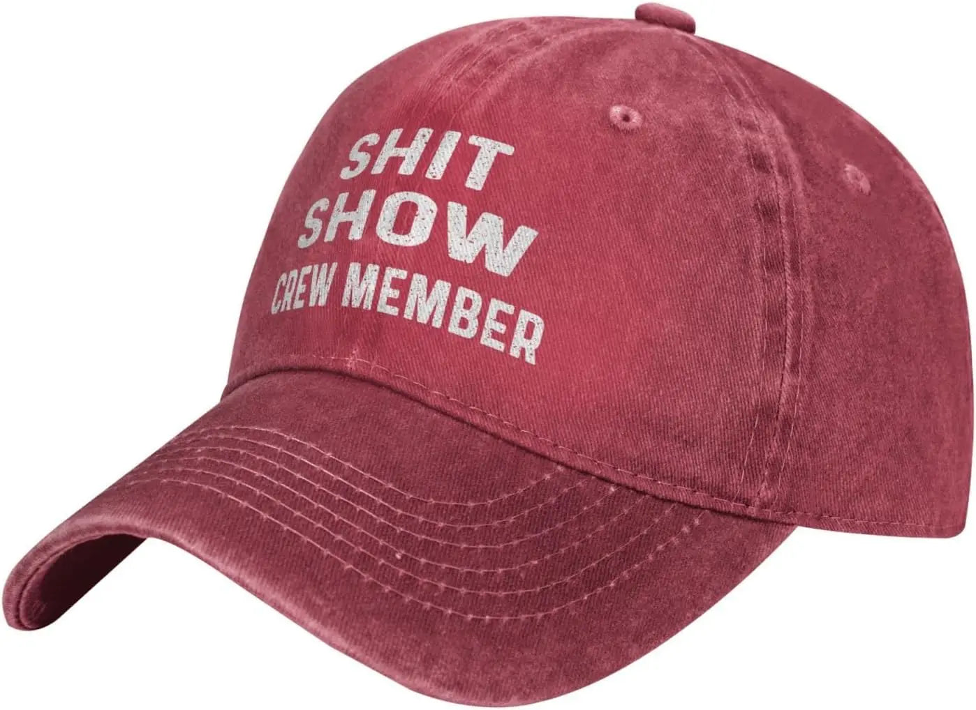 Funny Hat Shit Show Crew Member Hat Women Dad Hats Adjustable Caps