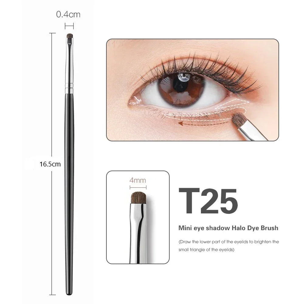 Professional Makeup Brushes Set Eye Shadow Concealer Foundation Blusher Contour Shadow Soft Hair Mixed Smudge Makeup Beauty Tool - My Store