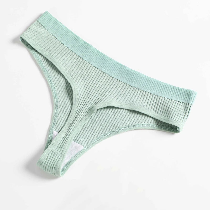 Sexy Cotton Thong Women Low Waist Panties Sexy Underwear Ladies Briefs Lingere Panty Underware Womens Lingerie