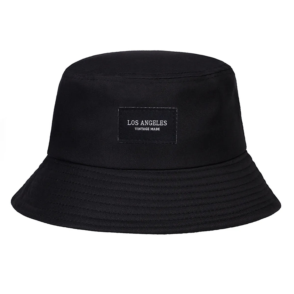 Los Angeles Bucket Hat Letter Embroidered Hip Hop Panama Hats for Men Cotton Fisherman Hat Casquette Women Outdoor Sun Hats