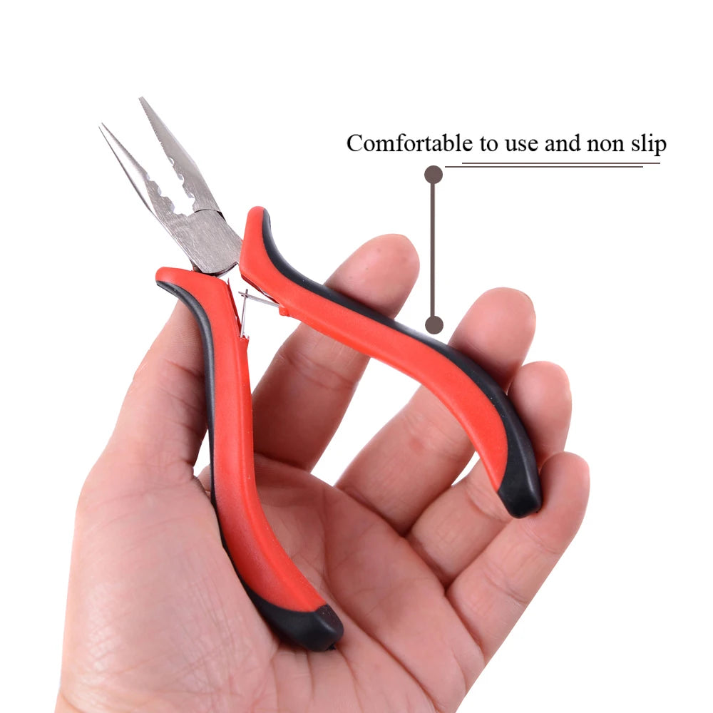 Hair Pliers for Hair Extensions 3 Holes Hair Extension Removal Tools Micro Beads Removing Tongs Hair Extension Pliers