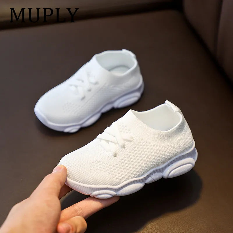 Kids Shoes Anti-Slip Soft Rubber Bottom Baby Sneaker Casual Flat Sneakers Shoes Children Size Kid Girls Boys Sports Shoes