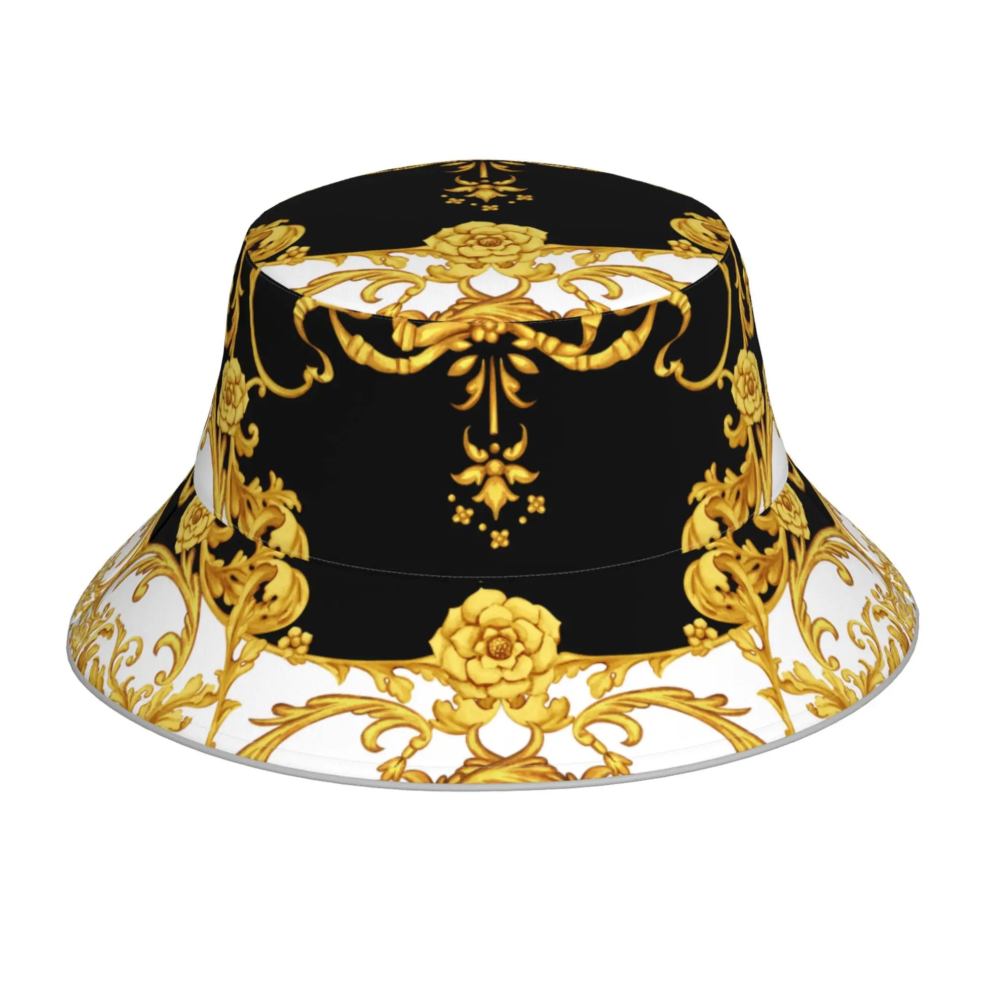 Modern Baroque Reflective Bucket Hat Summer Hats Fisherman Hat Foldable Women Men Sunscreen Shade Caps