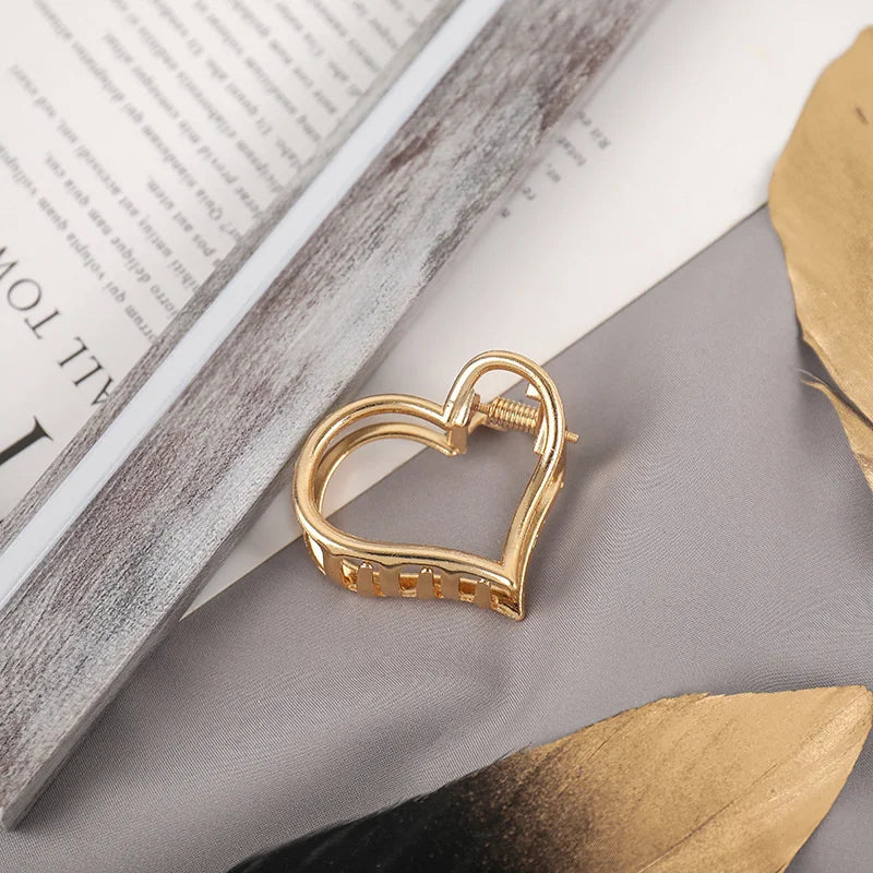 Women Geometric Hair Claw Girls Clamps Fashion Metal Hair Crab Cross Hair Clips Headband Hairpin Fashion Hair Accessories