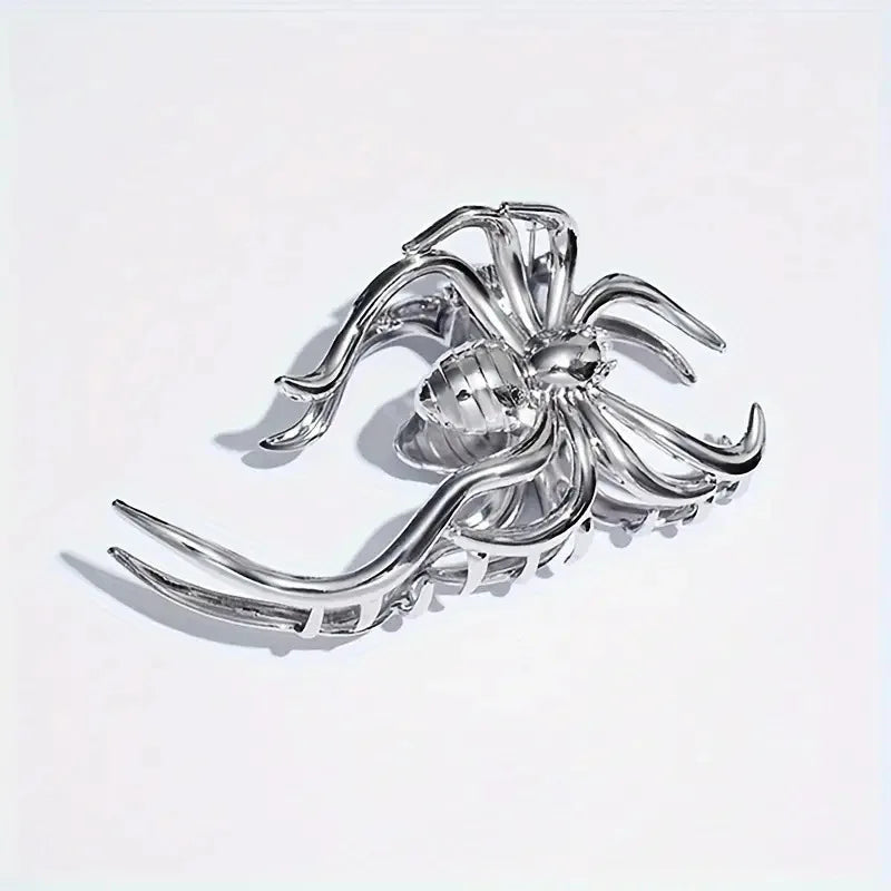 New Spider Web Metal Hair Crab Alloy Halloween Hair Claw Clips Hairgrip Hairpin Barrette Clamps Party Hair Accessories