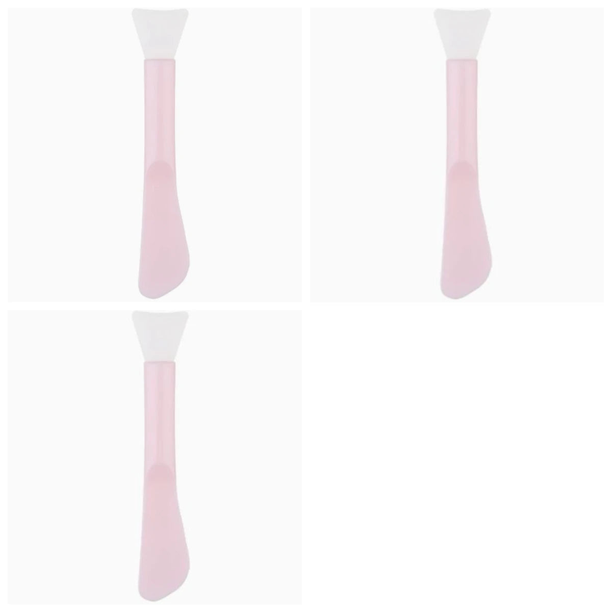 1/3pcs Silicone Facial Mask Brush Double Mud Film Beauty Makeup DIY Apply Facial Mask Head Soft Head Makeup Face Skin Care Tools