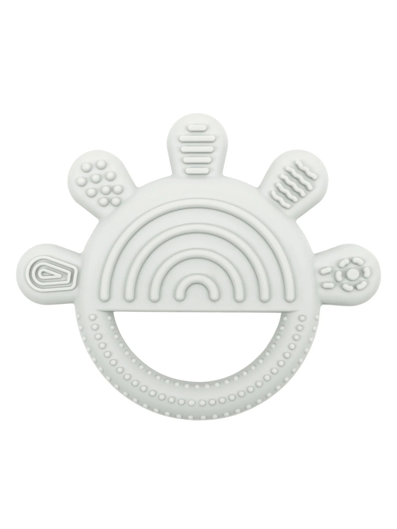 1PC Baby Silicone Teether Toys Cartoon Sun Shape Teethers for Baby Chewing Training Baby Toys Nursing Baby Accessories