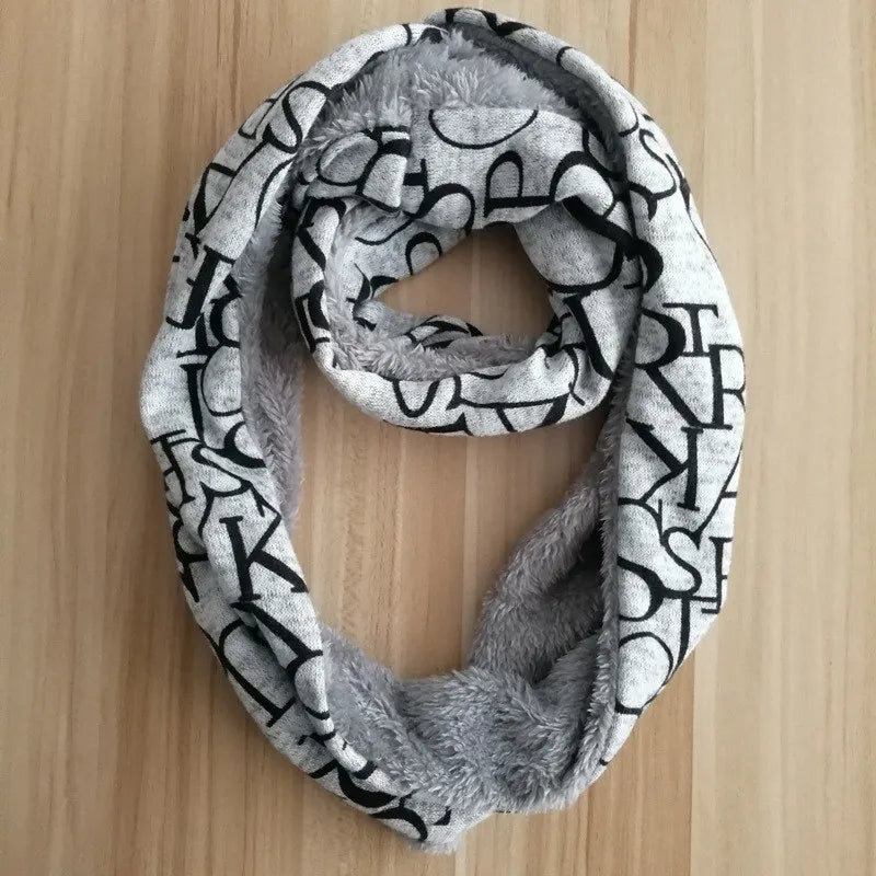 New Winter Scarf Infinity Baby Scarfs Five Star Boys Girls Cotton Kids Scarf Children Scarf Soft Ring Warm Men Women Scarves