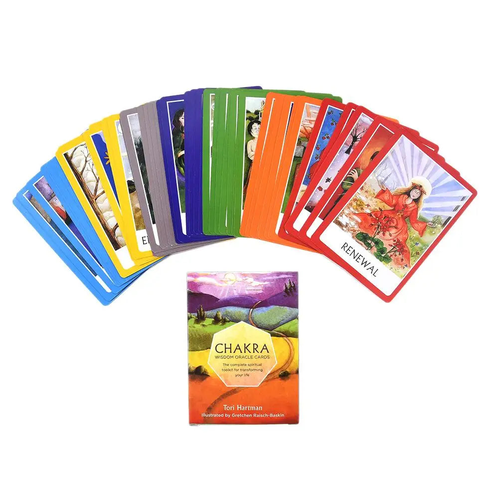 CHAKRA Tarot Card  PDF Oracle Cards Divination for Personal Use Play Games Board Game