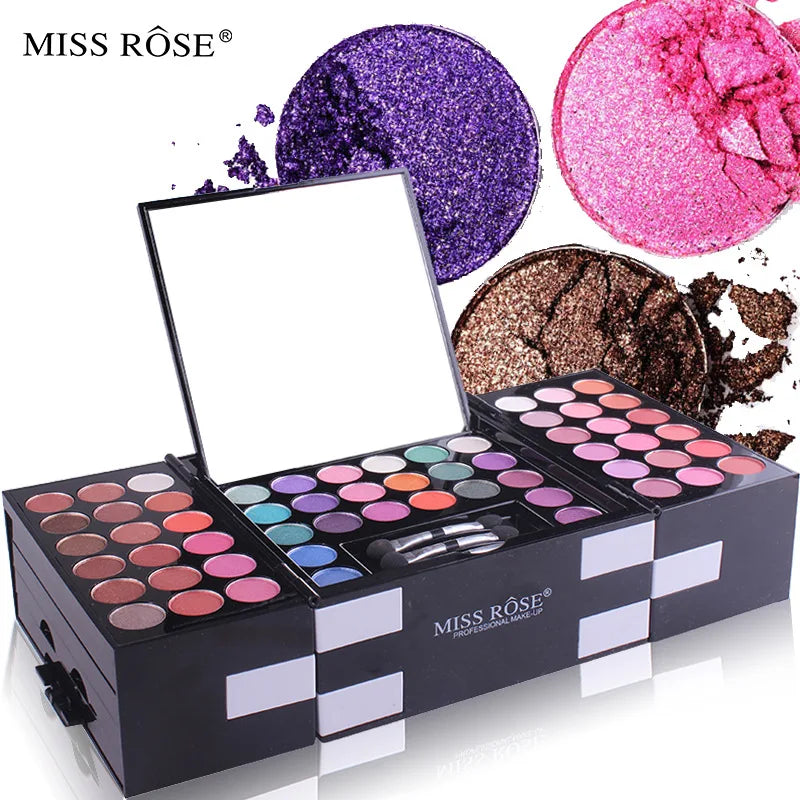 142-Color Eye Shadow, 3-Color Blush, 3-Color Eyebrow Powder Makeup Set, Makeup Artist's Special Makeup - My Store