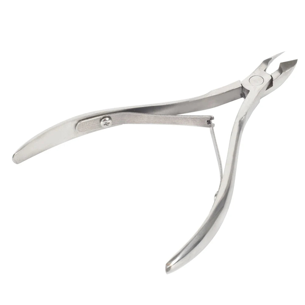 Stainless Steel Cuticle Nipper Professional Remover Scissors Finger Care Manicure Nail Clipper Dead Skin Tools Gold and Sliver