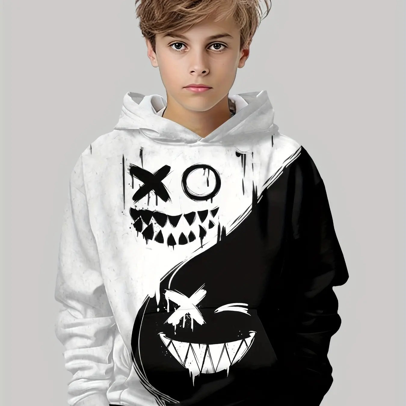 Kids Clothes Hoodies Long Sleeve Children's Sweatshirt Creative Print Casual Girls' Summer Clothes Boy Tops Children's Clothing