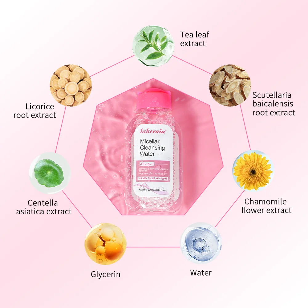 Mild Micellar Cleansing Makeup Remover Water Gentle Makeup Remover All in 1 Cleanser Rubbing Non-Stimulating Korean Cosmetics - My Store