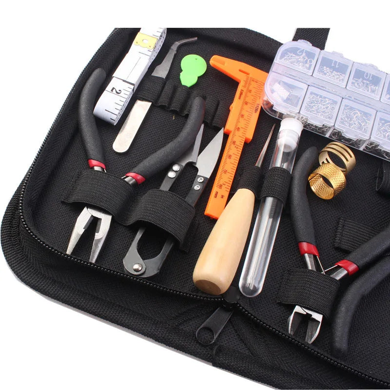 Jewelry Making Supplies Kit With Jewelry Wires and Jewelry Findings Starter Kit Jewelry Beading Making and Repair Tools Kit