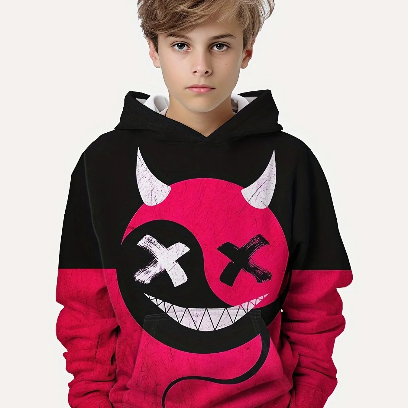 Kids Clothes Hoodies Long Sleeve Children's Sweatshirt Creative Print Casual Girls' Summer Clothes Boy Tops Children's Clothing