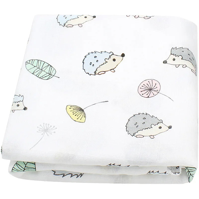 120x120cm Bamboo Muslin Swaddles Baby Blankets Newborn Baby Blanket Soft Baby Swaddle Muslin Wrap