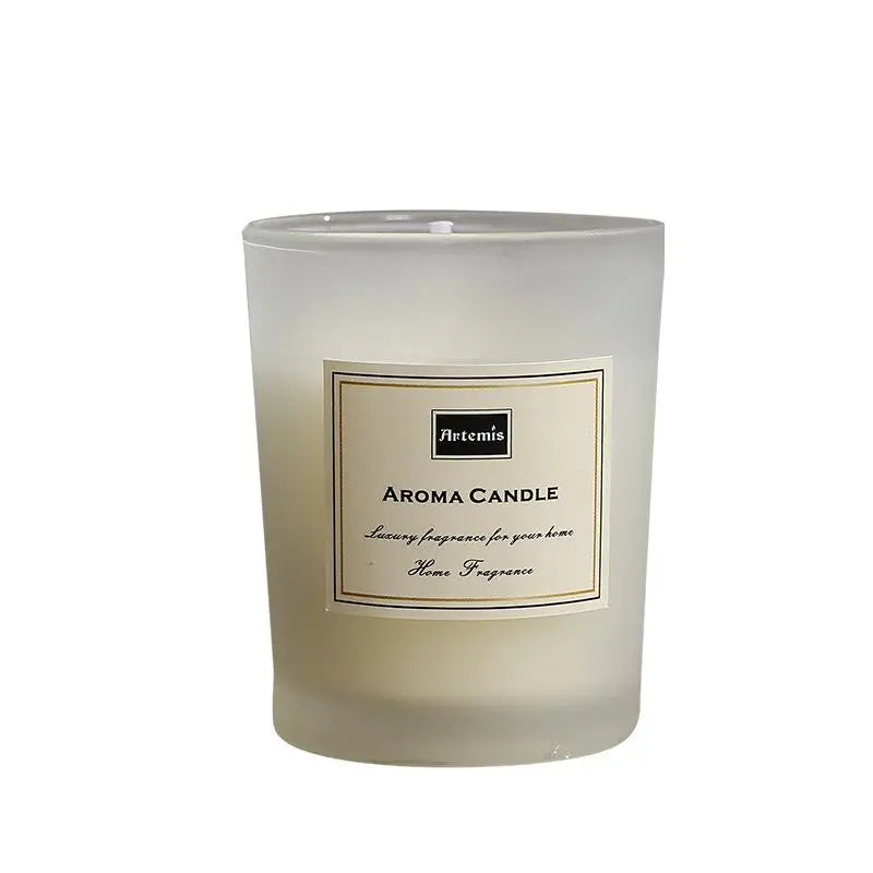 Scented Aromatic Candles Guest Gift Candles Lot Wedding Candles White in Glass Jars Luxury Candle for Home Decor