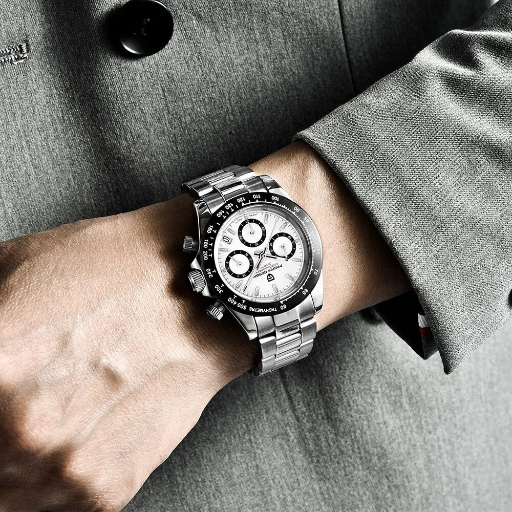 PAGANI DESIGN New Men Watches Quartz Business Watch Mens Watches Top Brand Luxury Watch Men Chronograph VK63