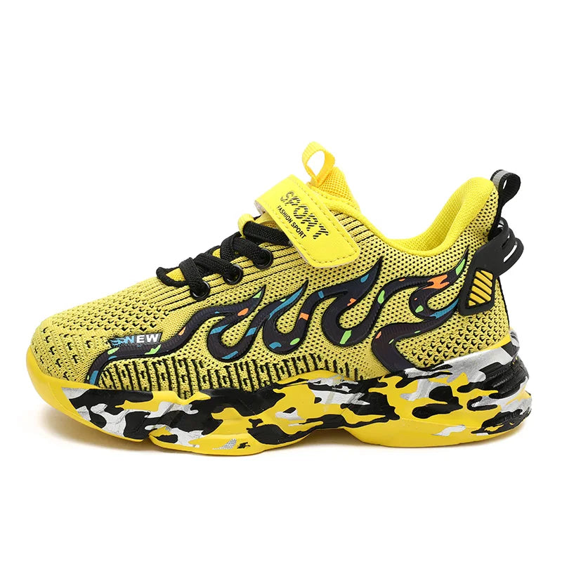 Boys Running Shoes  Design Children Sneakers Mesh Kids Casual Sneakers 7-12 Years Children Sneakers for Boys