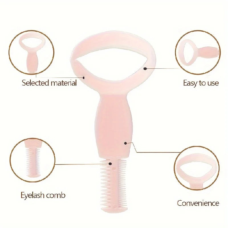 1Pcs Eye Makeup Stencils DIY Eyeliner Eyelash Model Beginner Eye Makeup Helper Device Mascara Eyelash Comb Applicator - My Store
