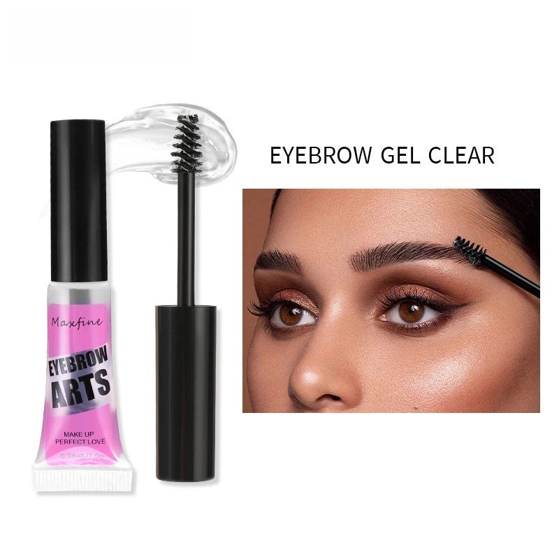 Eyebrow Gel Long-Lasting Fixed Eyebrow Waterproof Quick-Dry Hose Transparent Eyebrow Gel Makeup Eye Makeup - My Store