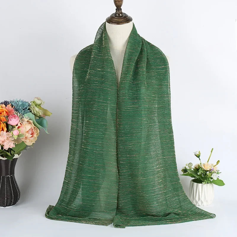 Scarves Women Plain Maxi Hijab Scarf Soft Soild Muslim Shawls Wraps Lady Viscose Head Scarfs Fashion Scarves 1Pc