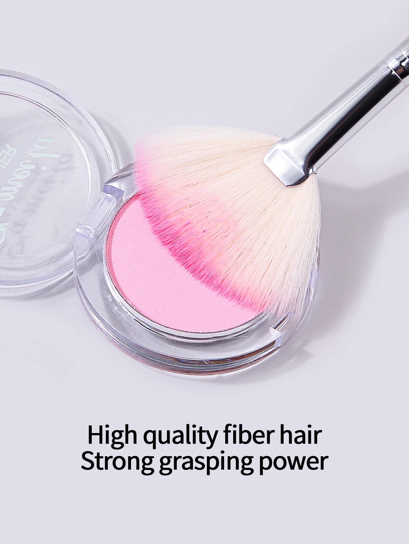 1PC High Grade Highlighter Brush Makeup Accessories Cosmetics Fan Shape Makeup Brush Highlighter Makeup Brush Powder Brush - My Store