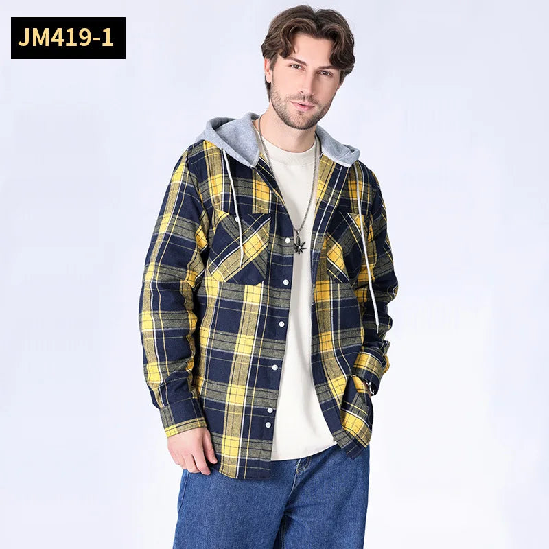 Hoodies for Men Streetwear Hoodie Ropa Para Hombre Sudaderas Oversize Chemise Gucci Shirts for Long Sleeve Big Size Men's Cloth - My Store