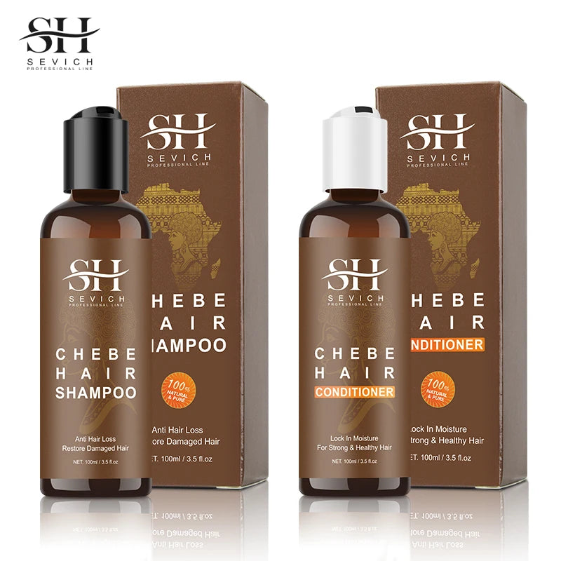 100ml  Chebe Anti Hair Loss Shampoo and Conditioner  Hair Growth Products Hair Care Prevent Hair Loss Scalp Treatment Sevich