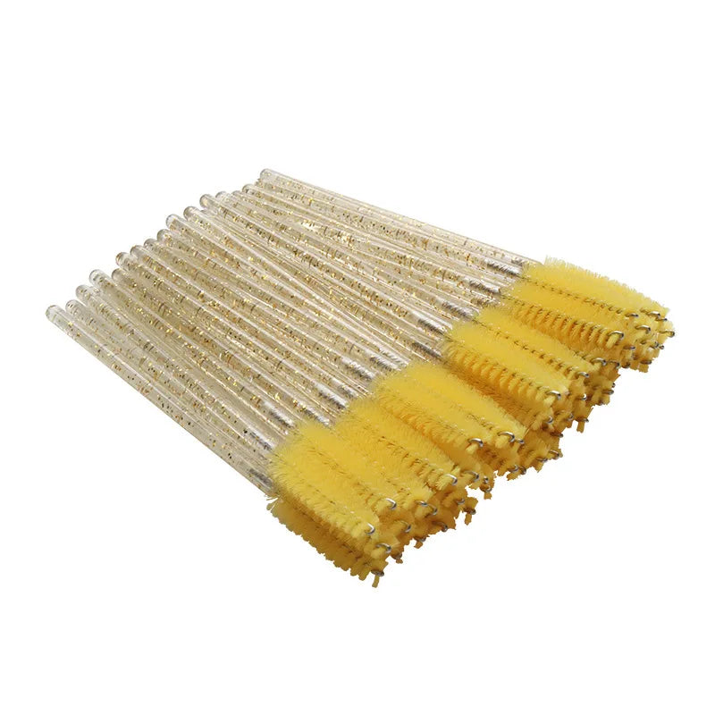 100 Pcs Disposable Eyelash Mascara Brushes for Eye Lashes Extension Eyebrow and Makeup Wholesale of Makeup Tools - My Store