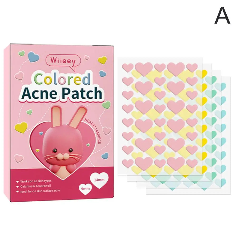 144 PCS/SET Star Pimple Patch Acne Colorful Invisible Acne Removal Skin Care Stickers Concealer Face Spot Beauty Makeup Tools