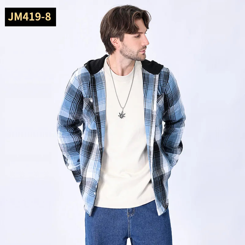 Hoodies for Men Streetwear Hoodie Ropa Para Hombre Sudaderas Oversize Chemise Gucci Shirts for Long Sleeve Big Size Men's Cloth - My Store
