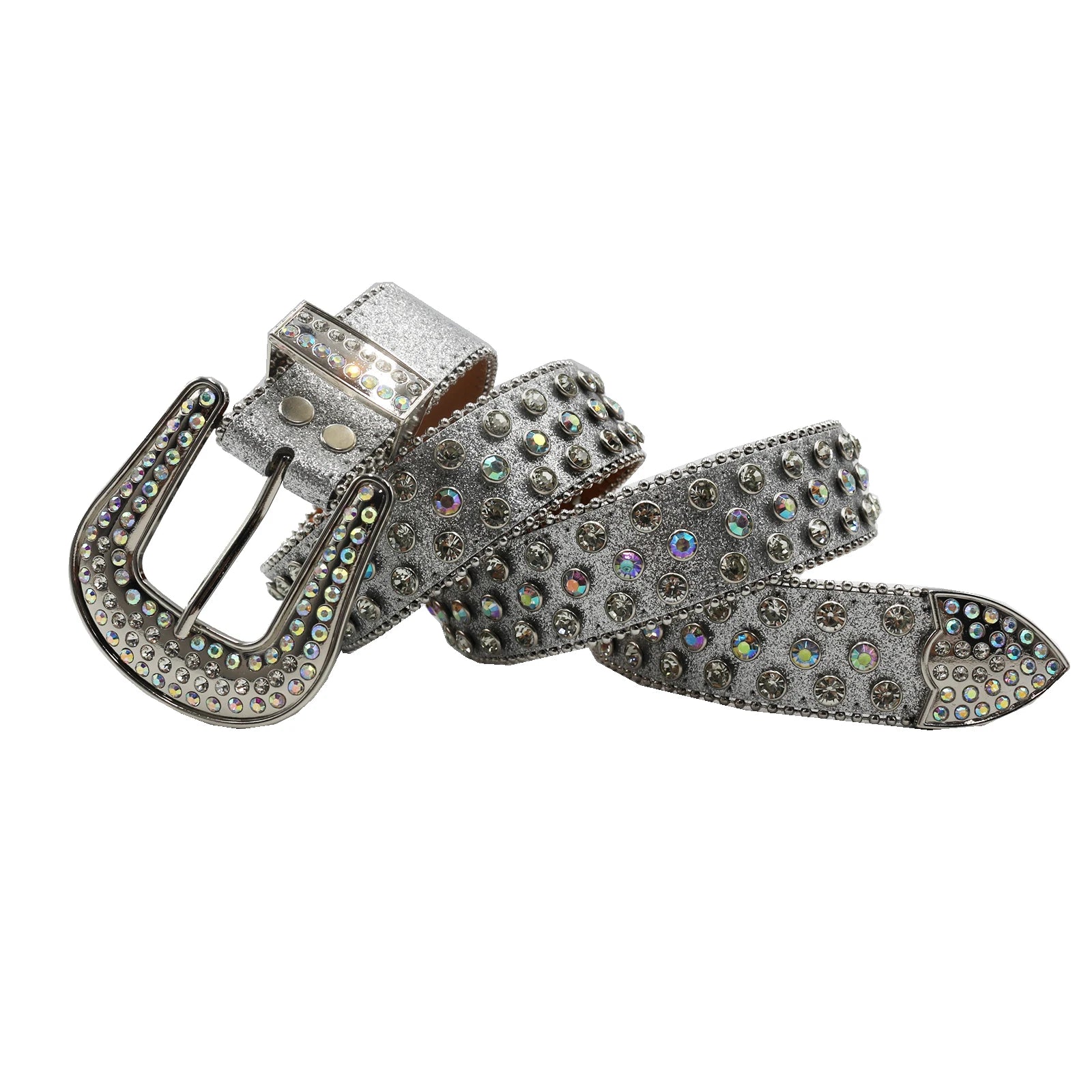 BB Belt Diamond Rhinestone Belts Fashion Luxury Crystal Studded Pin Buckle Belt Cinto De Strass Belts for Women Jeans Decoration
