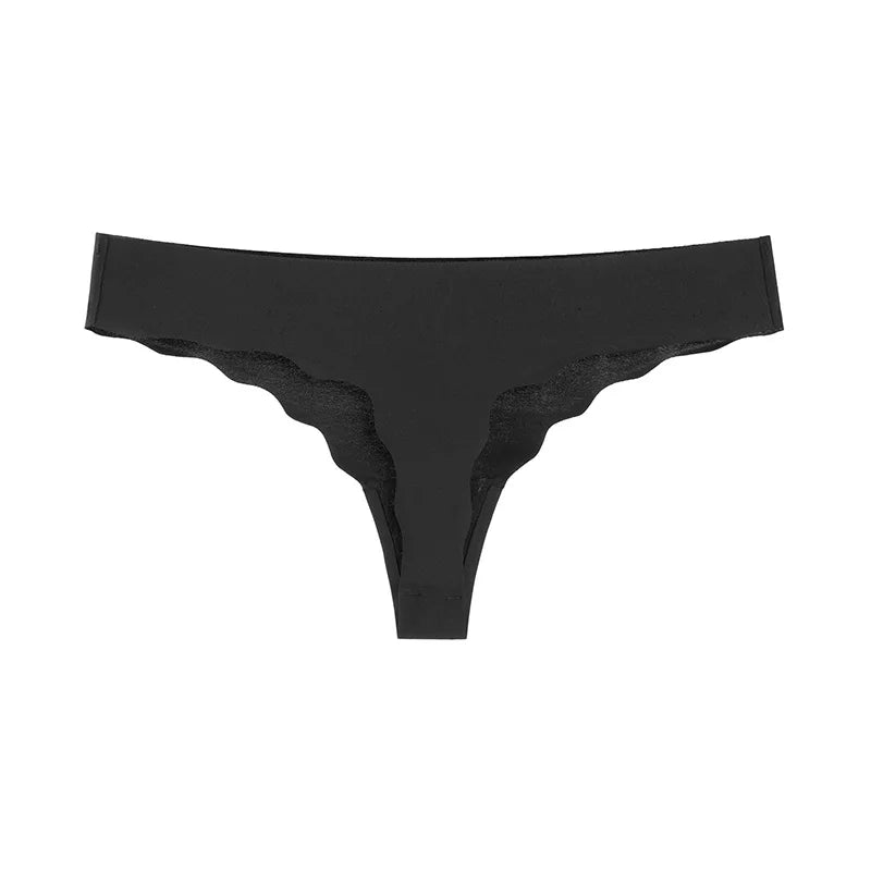 Bow Seamless Thong Women Low Waist Panties Sexy Underwear Ladies Briefs Lingere Panty Underware Comfortable Lingerie Thongs