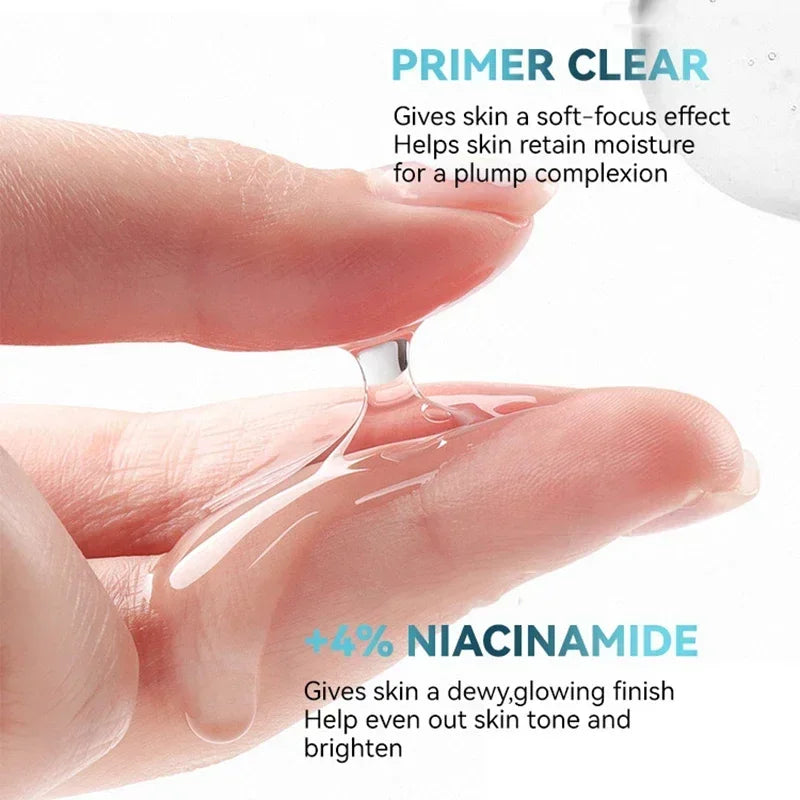 5ml Hydrating Face Primer Makeup Gel Isolation Moisturizing Brightening Invisible Pore Gel-Based Facial Makeup Transparent Cream - My Store