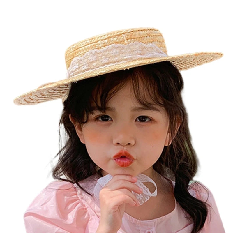 Baby Hat Fashion Straw Cap for Boys Girls Children Breathable Hat Show Kids Hat Beach Caps Summer Sun Hats